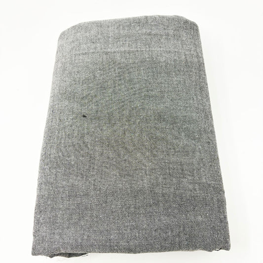 42" x 175" Heathered Gray Cotton Fabric