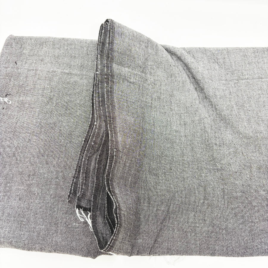 42" x 175" Heathered Gray Cotton Fabric