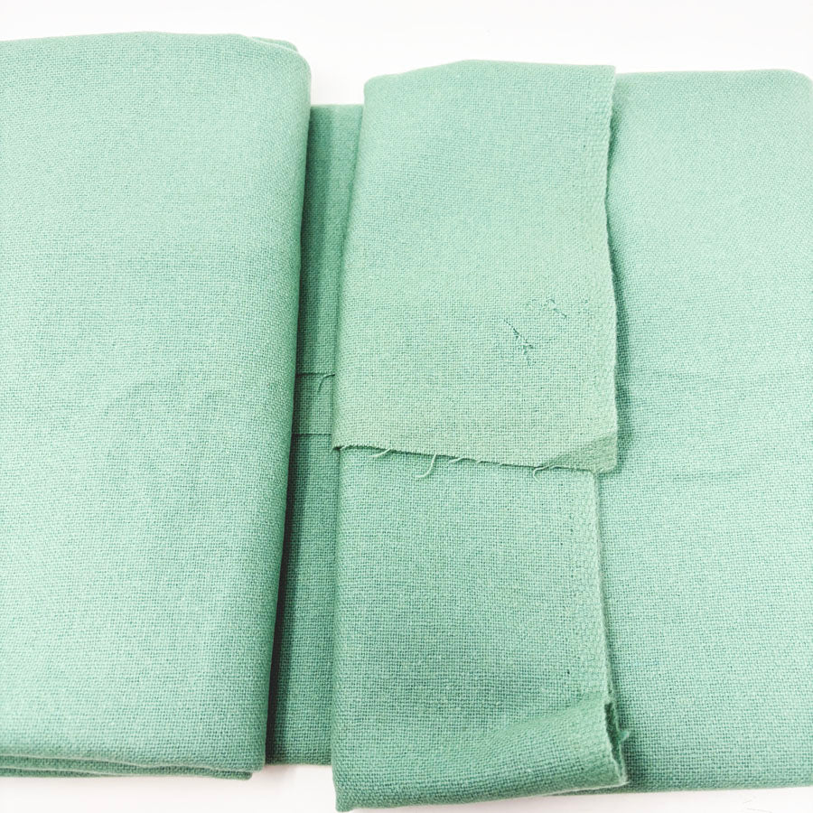 54" x 44" Light Green Wool Fabric