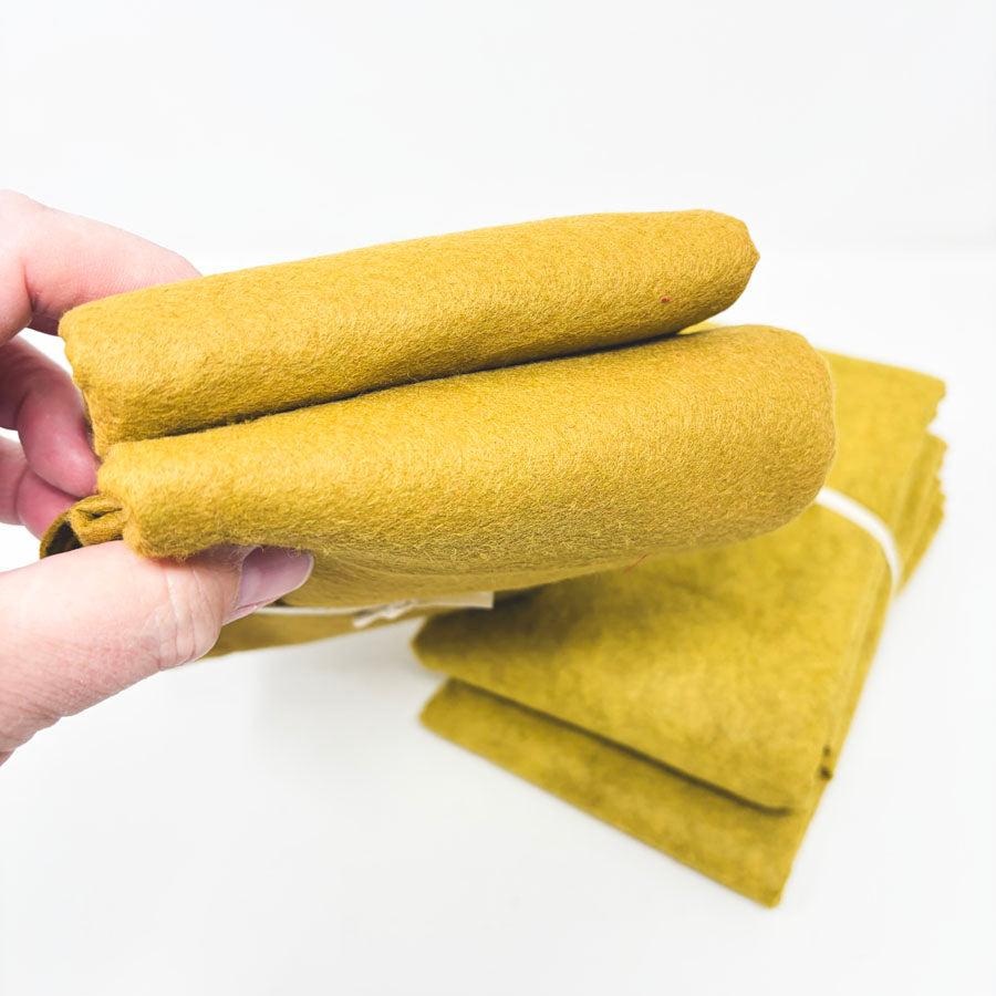 Thick Felt Remnants - Pick a Color