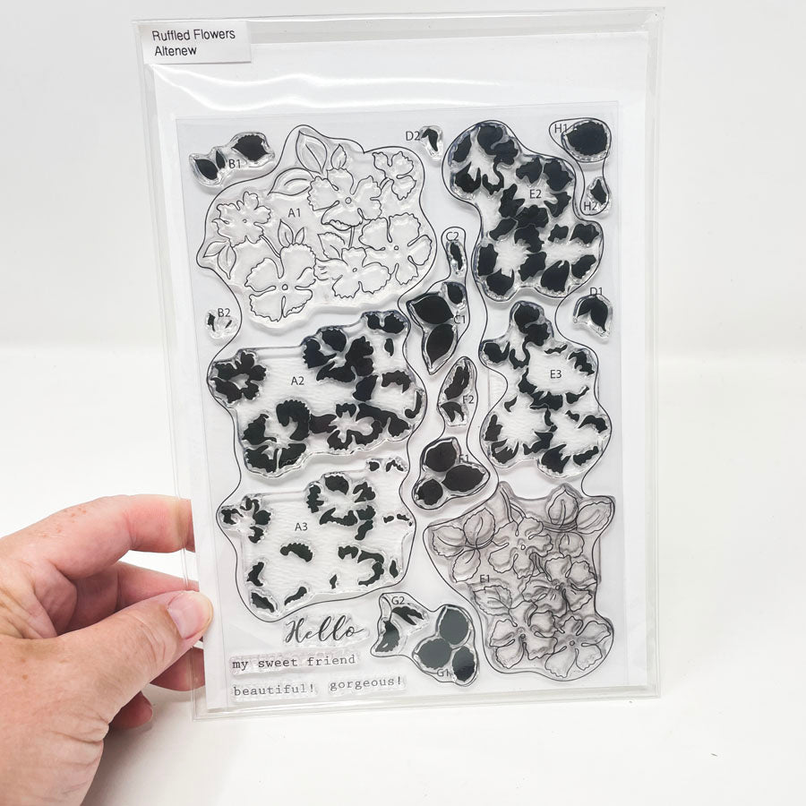 Ruffled Flowers – Clear Stamps by Altenew