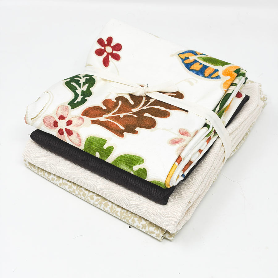 Neutral & Pattern Fabric Bundle