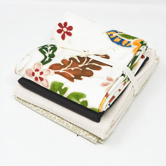 Neutral & Pattern Fabric Bundle