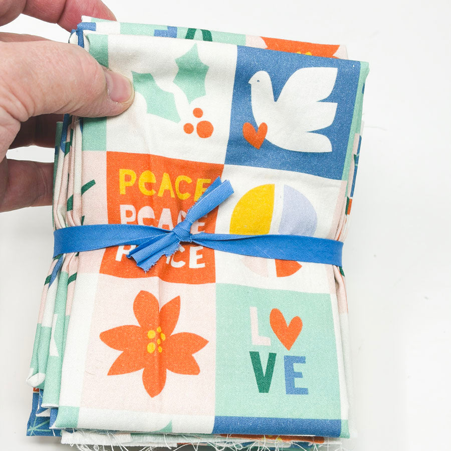 Graphic Christmas Cut Fabric Bundle