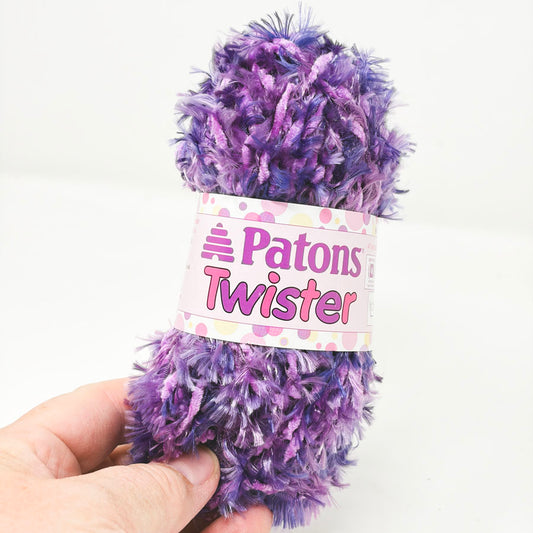Twister Grape Nuts Yarn by Patons