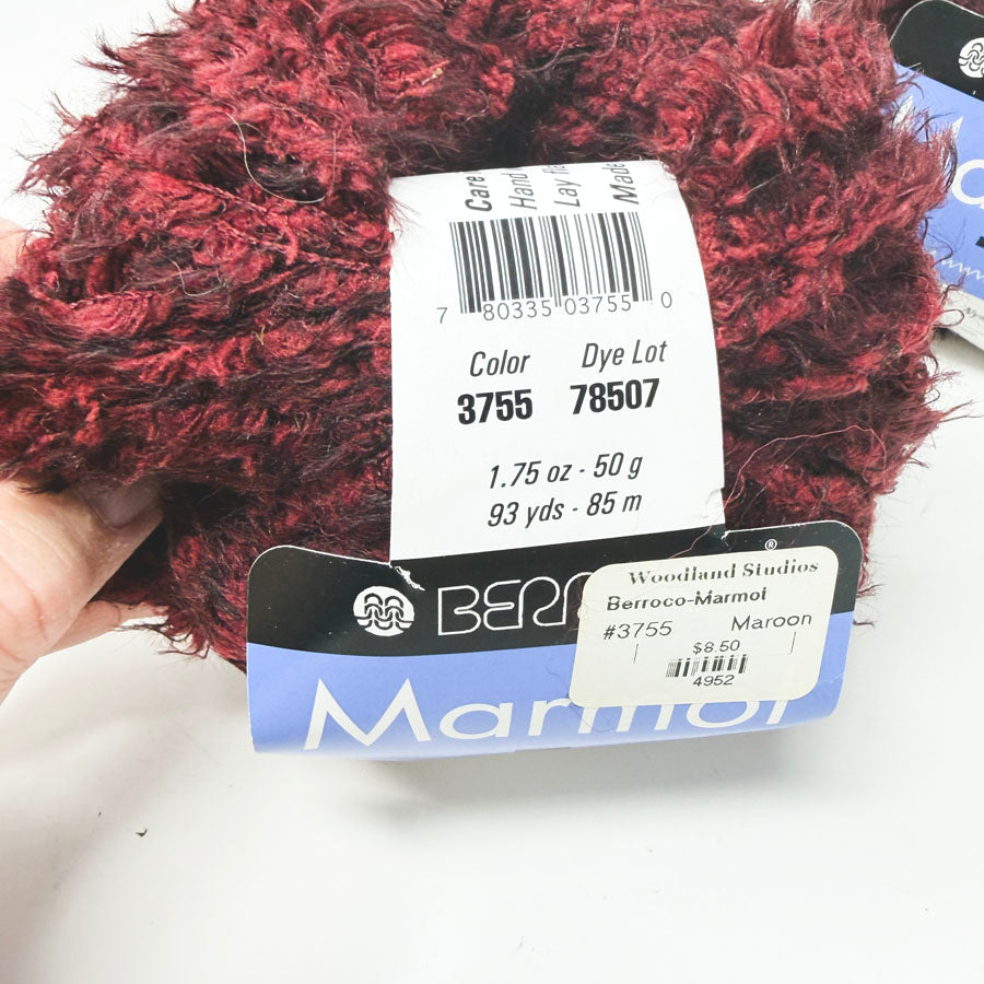Marmot Yarn by Berroco (1) - Maroon