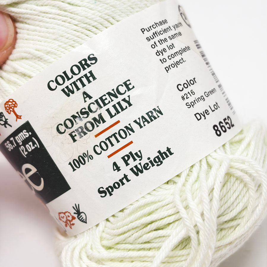 Naturalee Cotton Yarn by Lily