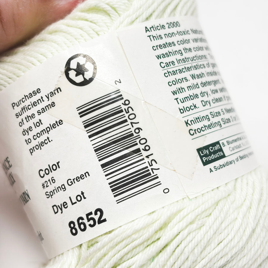 Naturalee Cotton Yarn by Lily