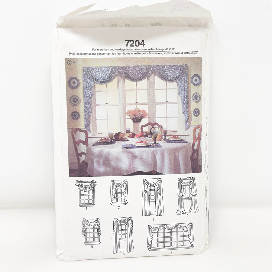 Simplicity 7204 – Curtains Sewing Pattern