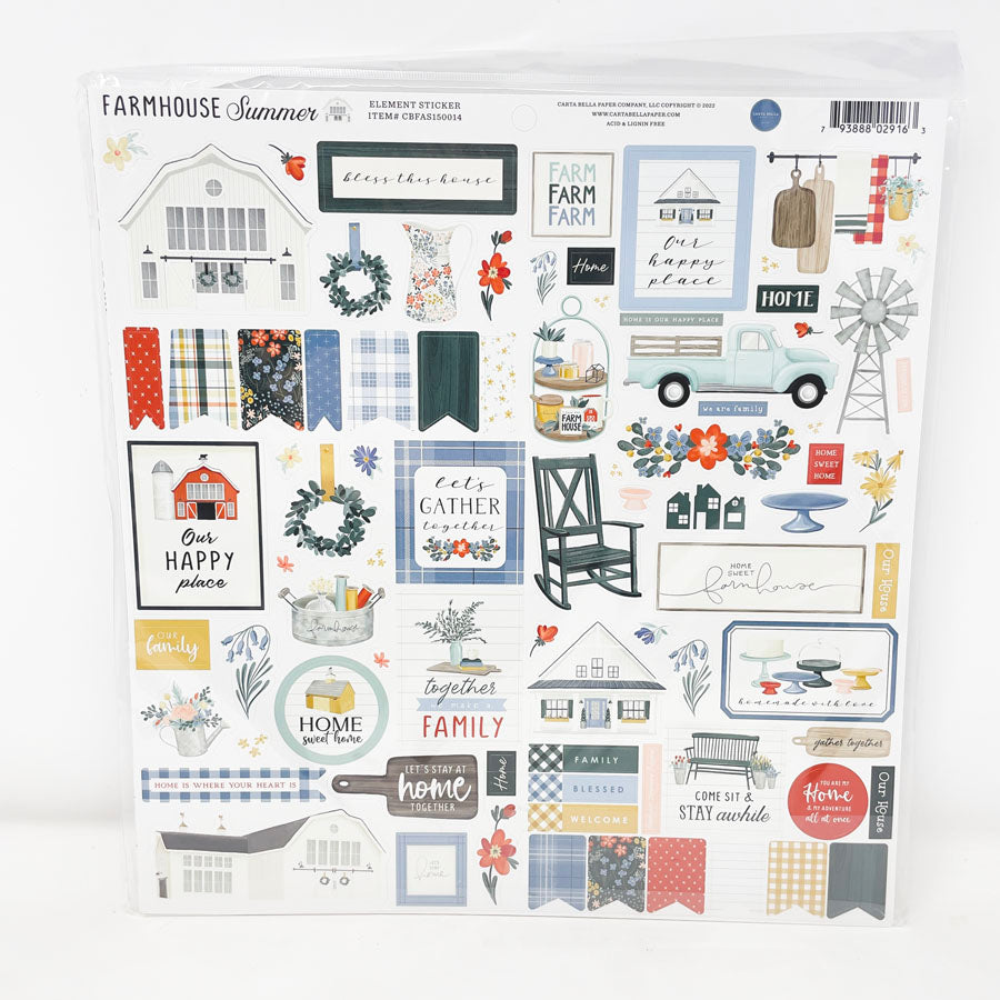 Carta Bella Farmhouse Summer Collection Kit