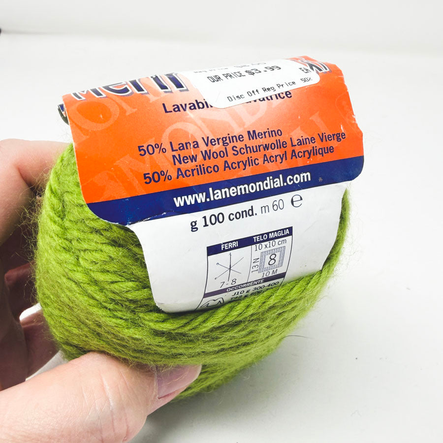 Lane Mondial Merino Yarn