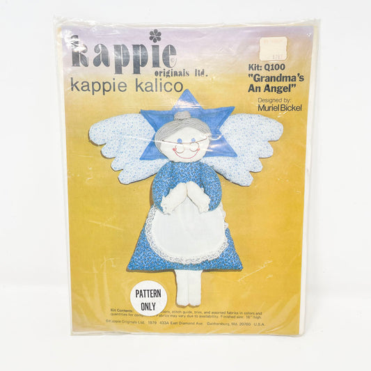 Grandma's An Angel Sewing Pattern by Kappie Originals