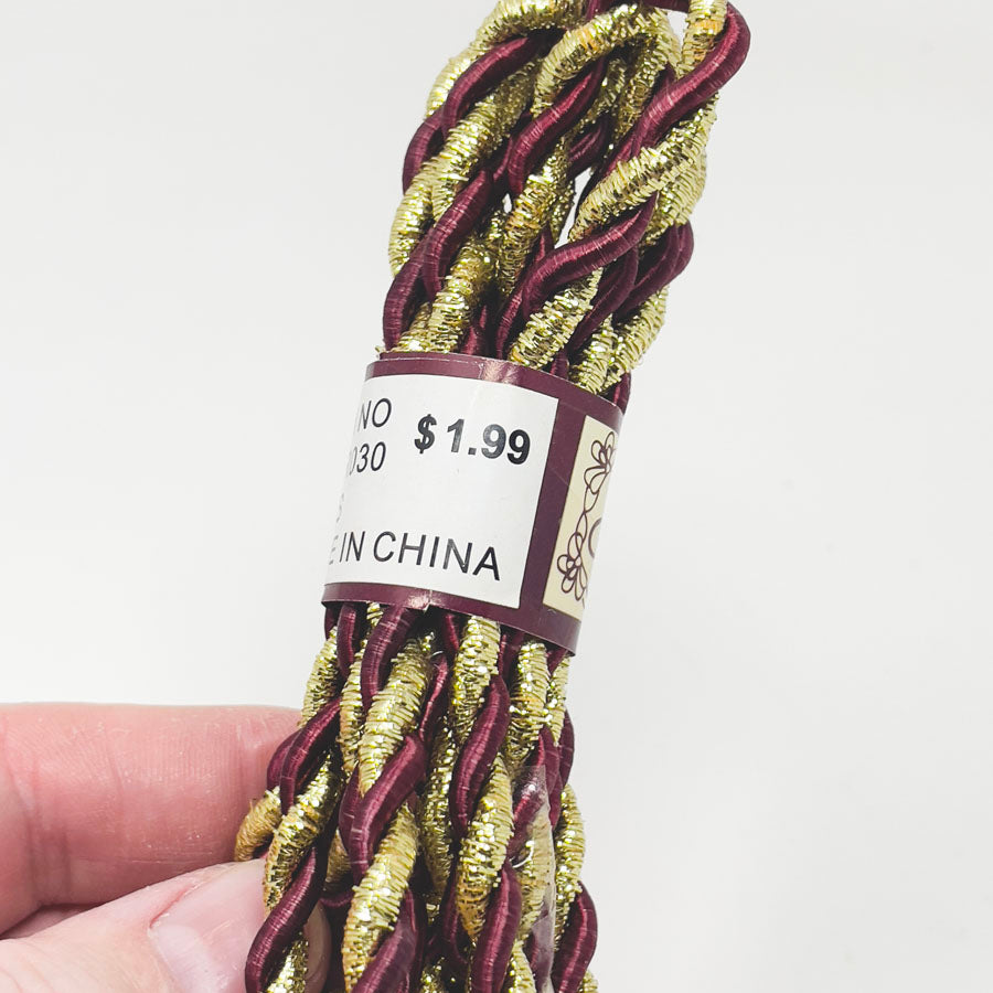 Gold and Wine Trim