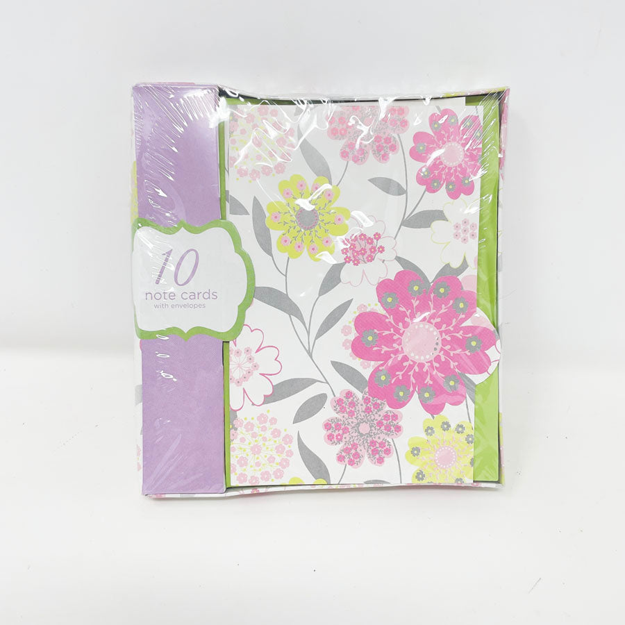 10 Floral Notecards