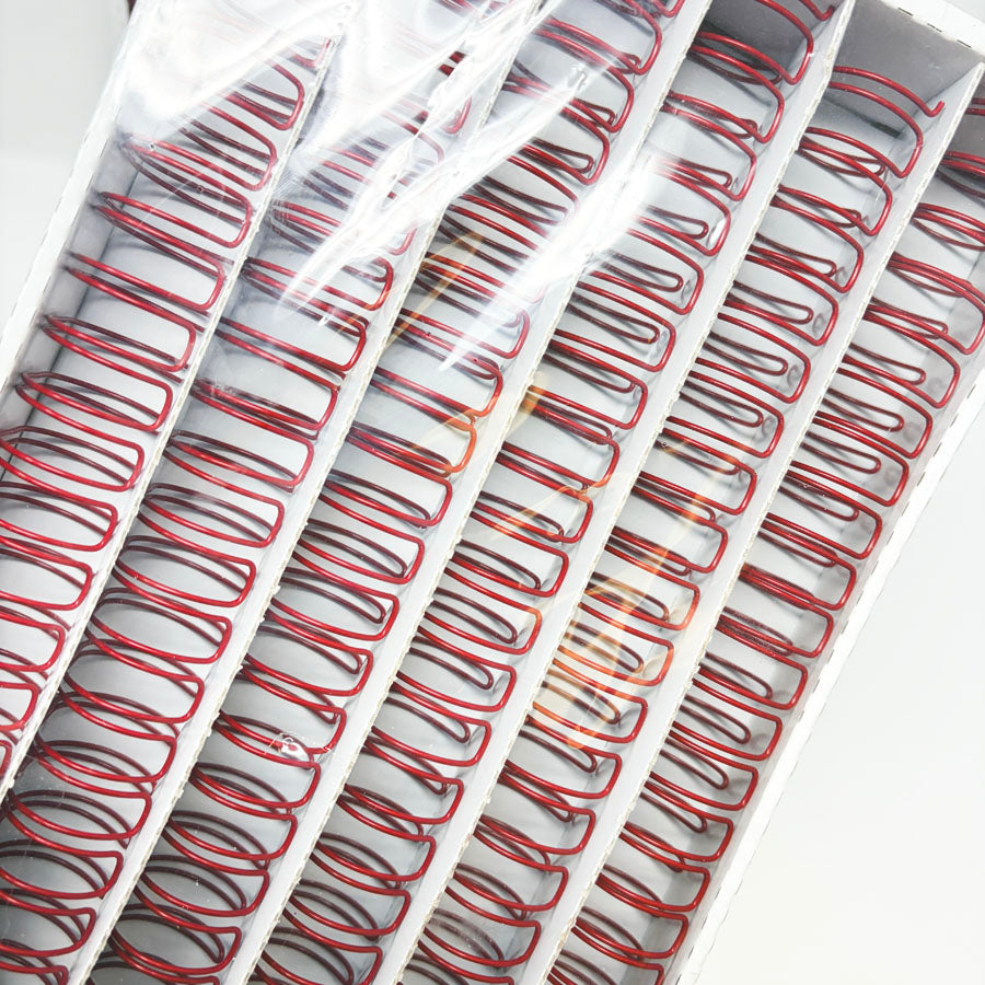 Zutter Red Metal Binding Coils - Pick a Size