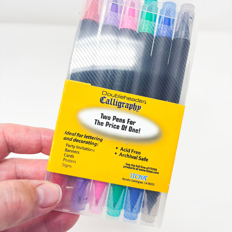 Itoya Double Headed Calligraphy Markers (6)