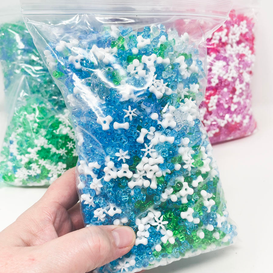 Plastic Star and Tri Bead Bundles