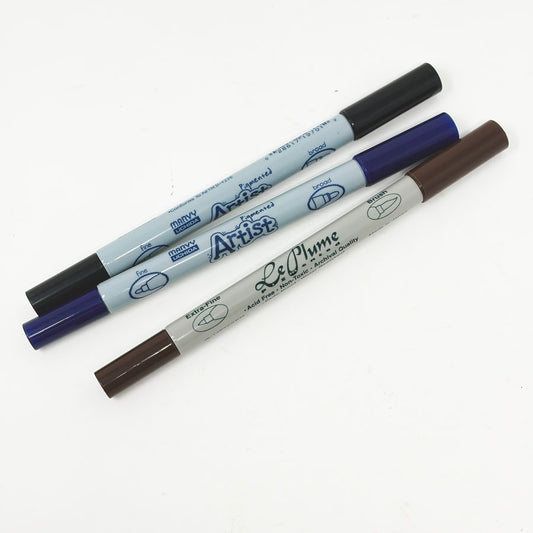 Three Double Tip Art Markers