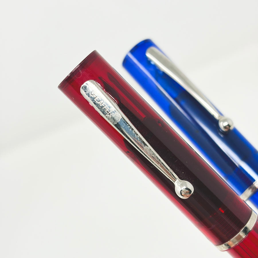 2 Sheaffer Plastic Fountain Pens - No Cartridges