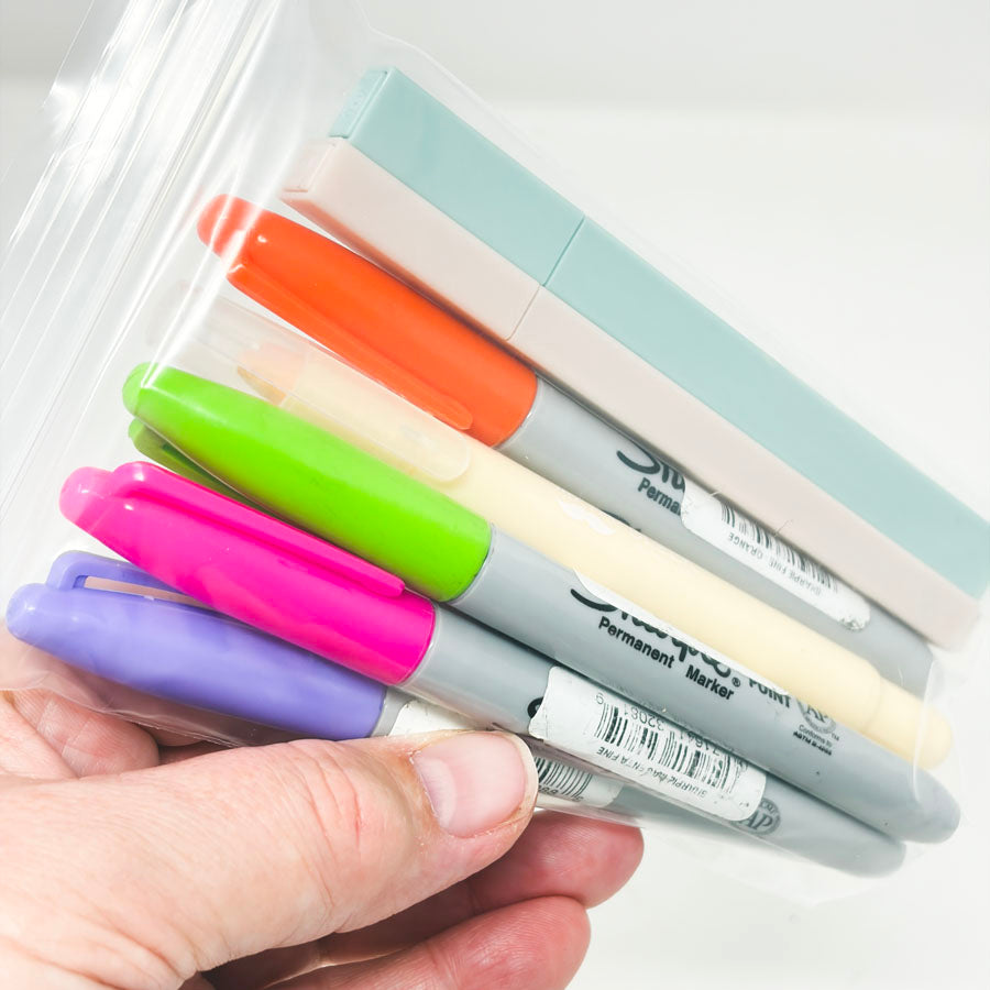 Bundle of Journal Markers & Crayon