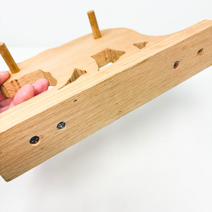 Bear Key Hanger Decor- Unfinished Wood