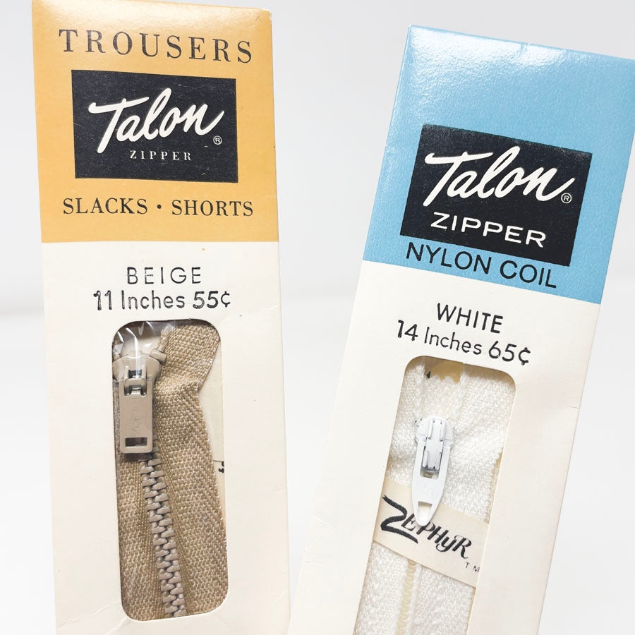 Talon Zippers