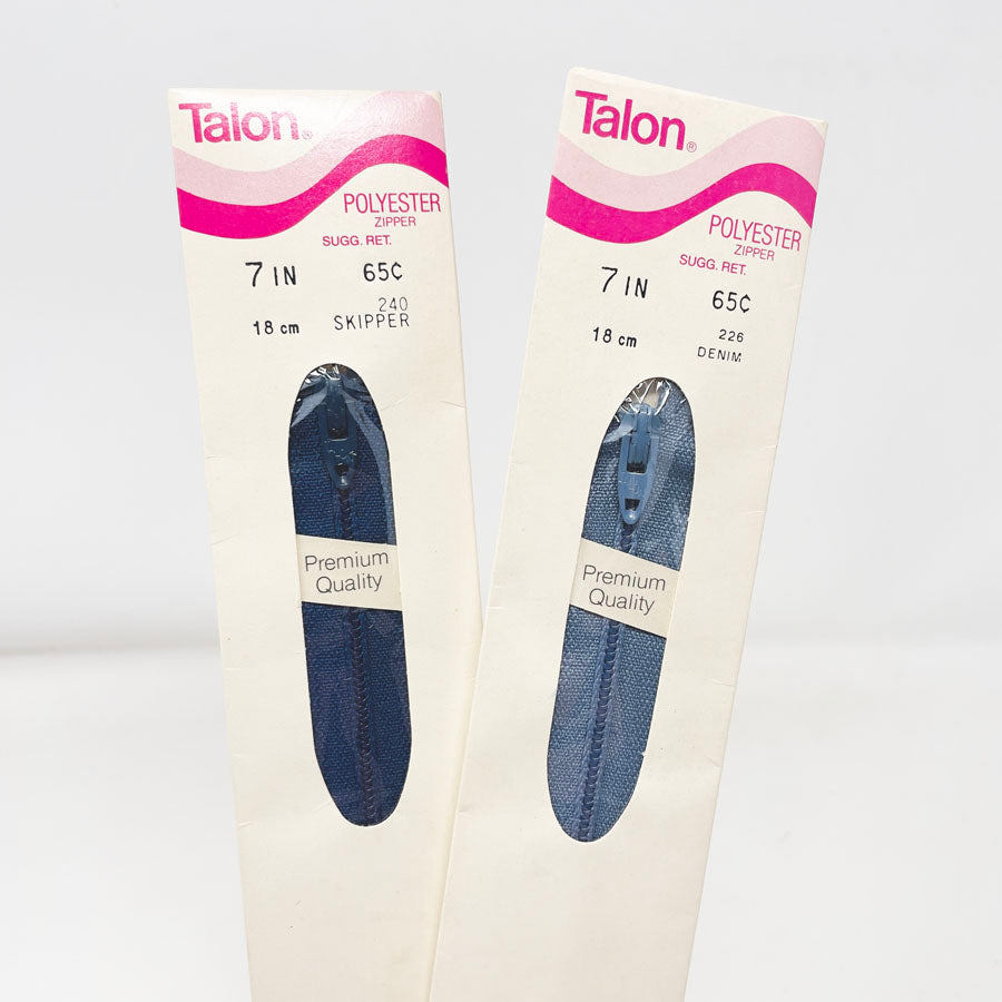 Talon Polyester Zippers