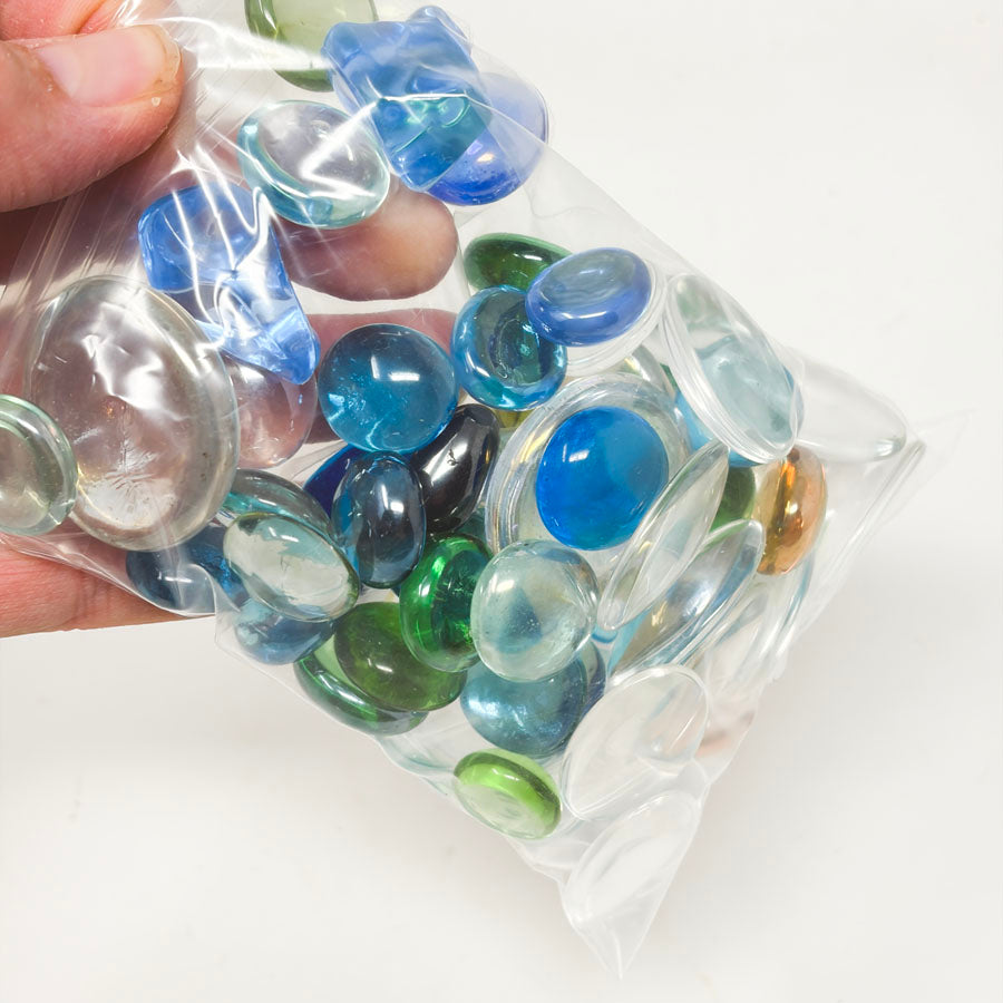 Decorative Glass Gem Vase Filler Bag