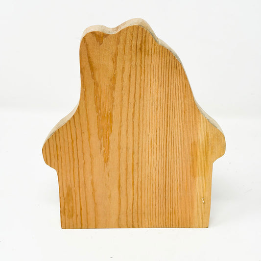 Giggles-Happy Bunny Unfinished Wooden Cutout w/ Instructions