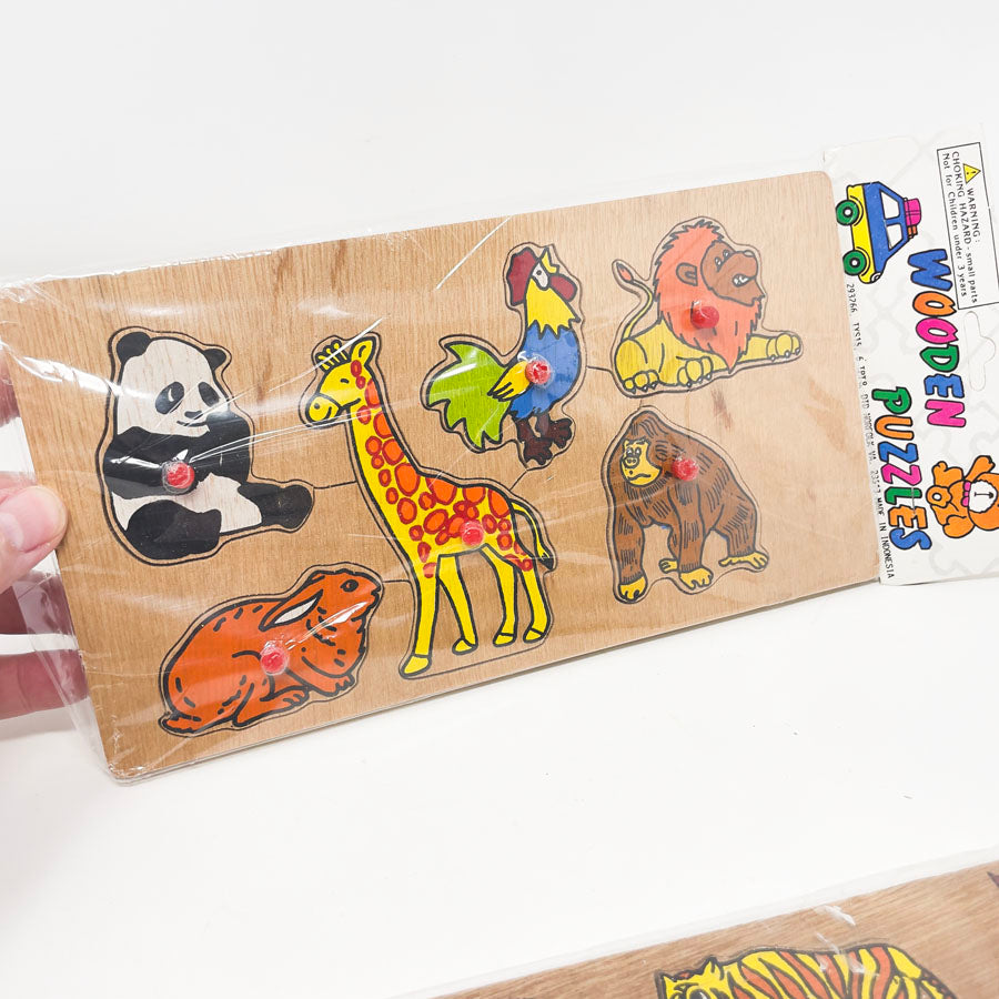 Vintage Wooden Puzzles