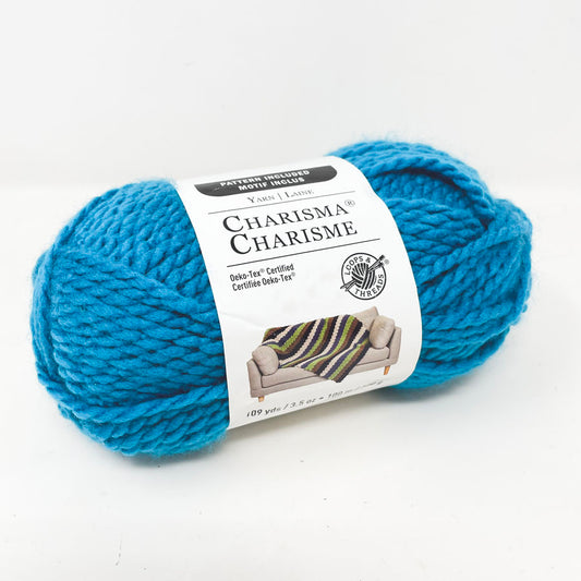 Loops & Thread Charisma Acrylic Yarn - Electric Blue