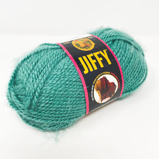 Lion Brand Jiffy Acrylic Yarn - Country Green