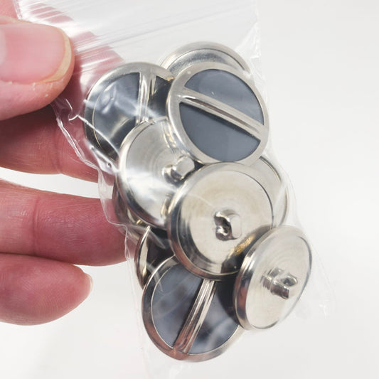 Modern Silver Button Pack