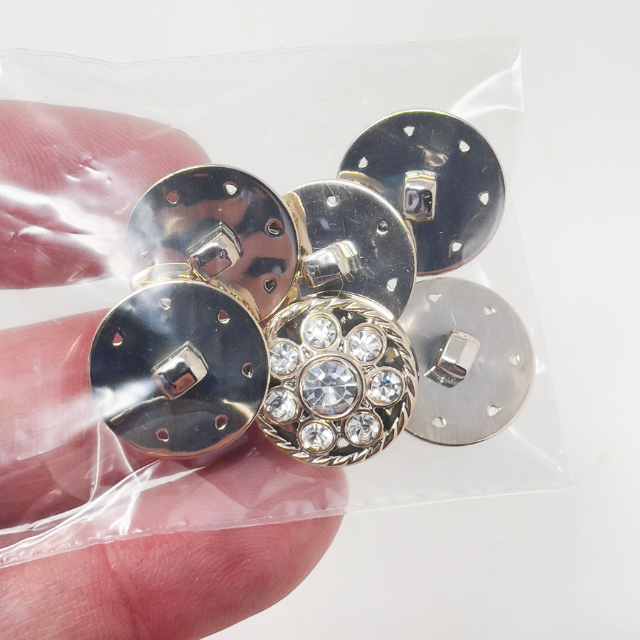 Shiny Plastic Button Pack