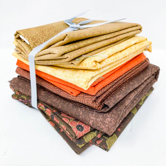 Warm Fall Colors Fabric Bundle