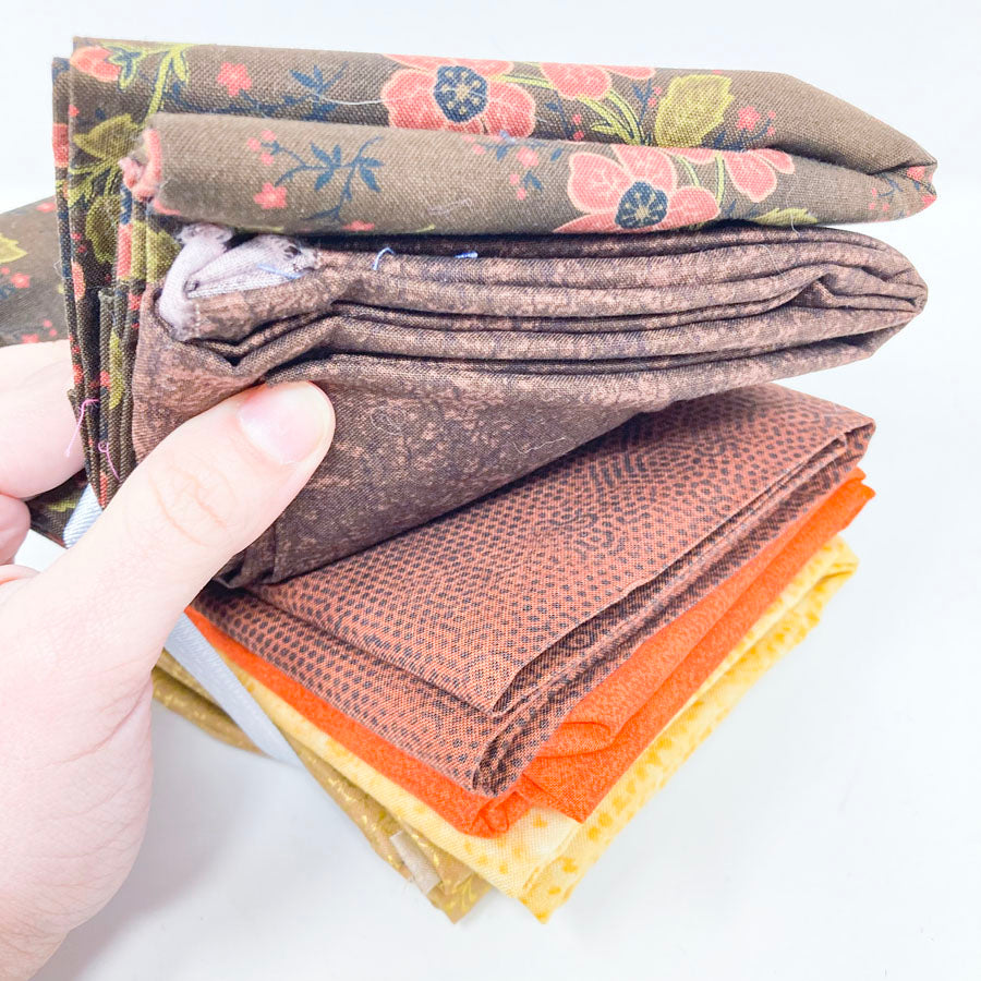 Warm Fall Colors Fabric Bundle
