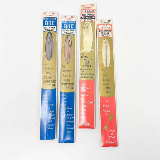 Chic/Slim Zippers