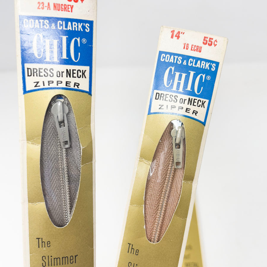 Chic/Slim Zippers