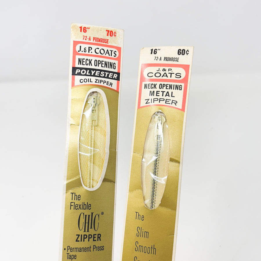 Chic/Slim Zippers