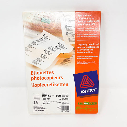 Avery DP144 Adhesive Labels
