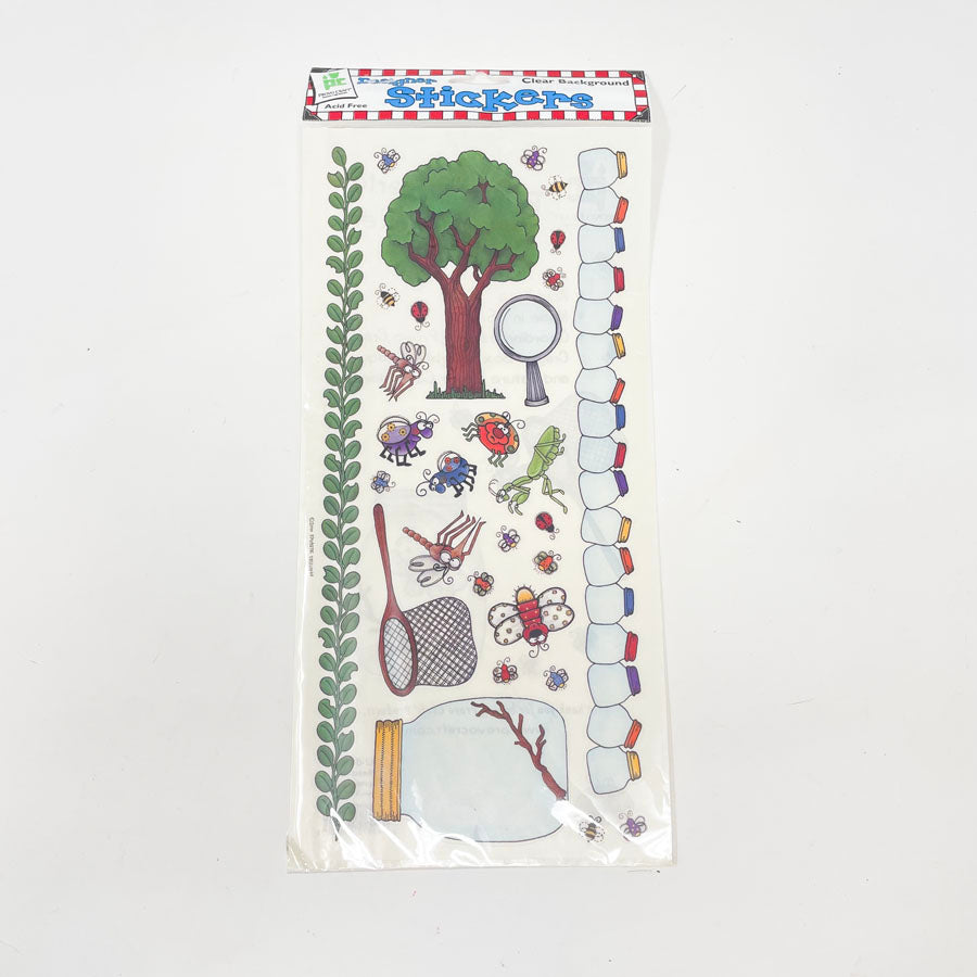 Provo Craft Designer Stickers Clear Background - Bugs