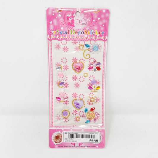 Sweet Heart Crystal DecoSticker