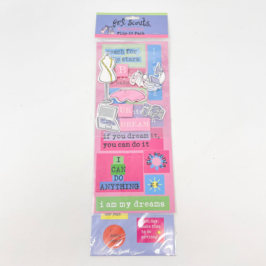 Girl Scouts B Ur Dream Flip-it Pack