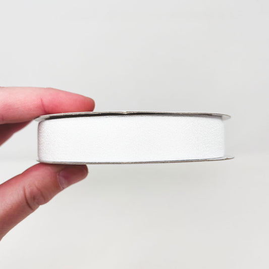 Celebrate it White Silky Ribbon 5/8in