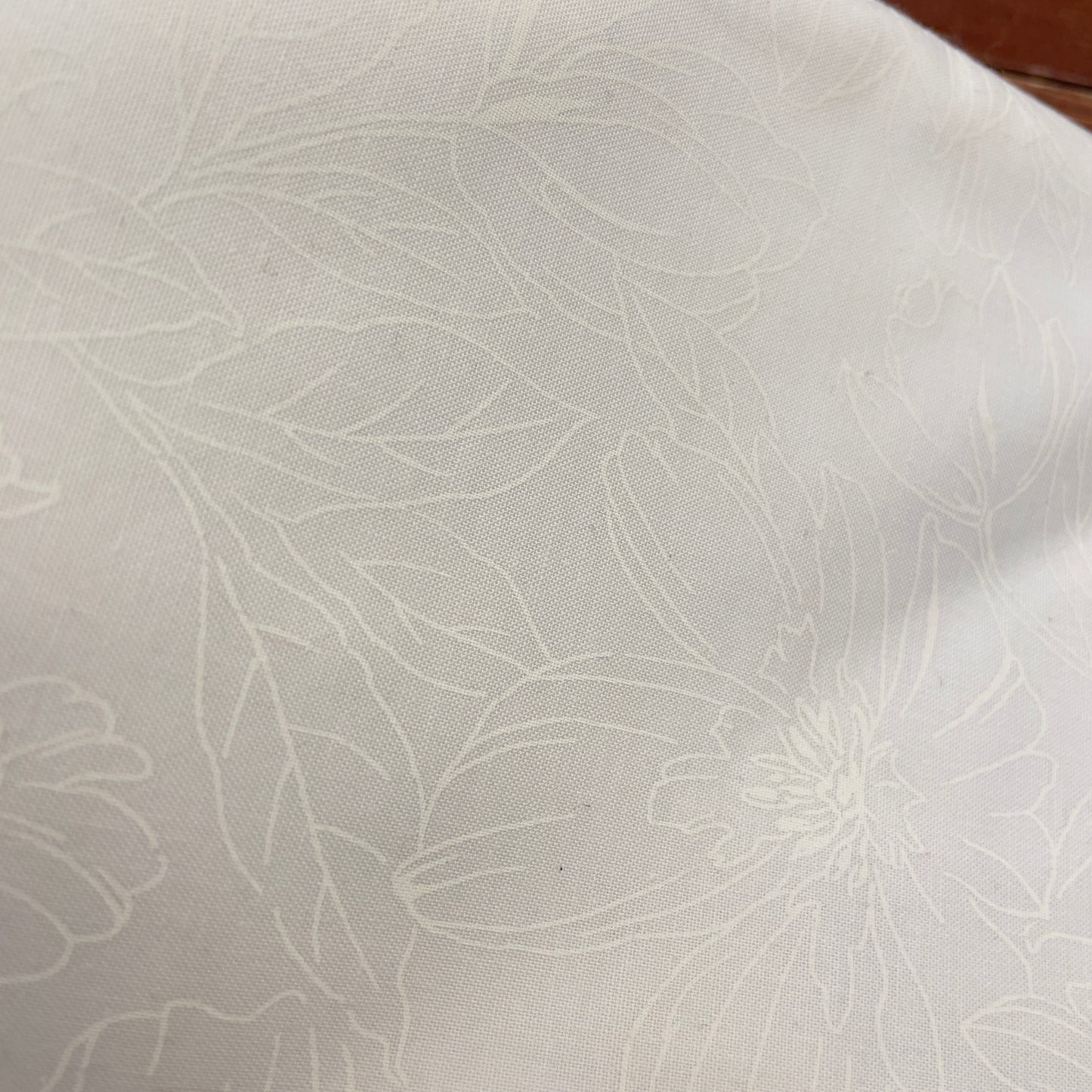 Peach Colored Quilt Top with Backing