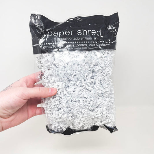 White Paper Shred Packing Material