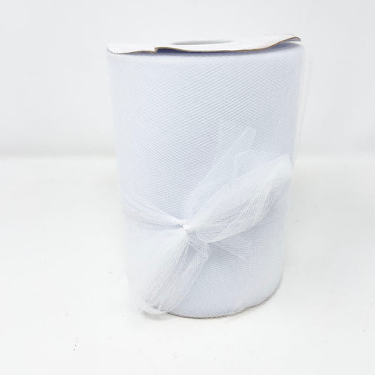 Spool of White Tulle