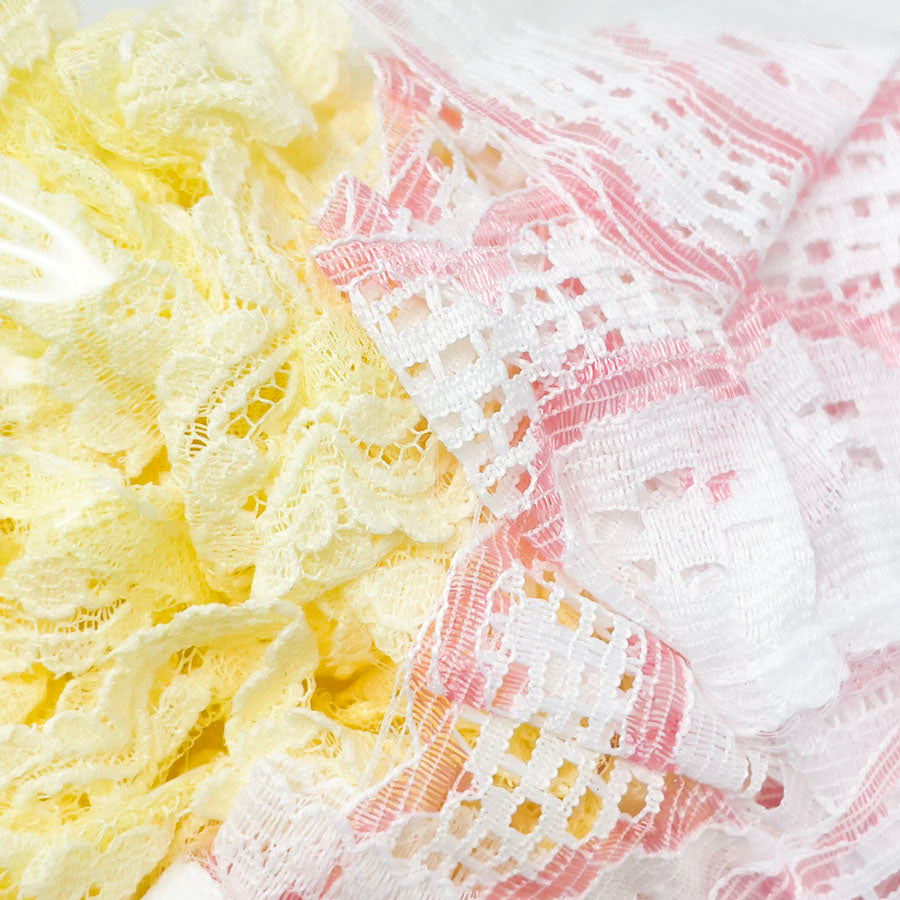 Bundle of Colored Lace