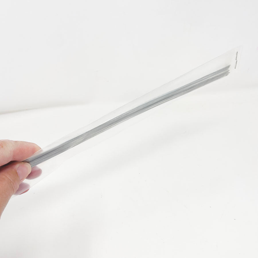 18" Silver Stem Wire - 19 Pieces