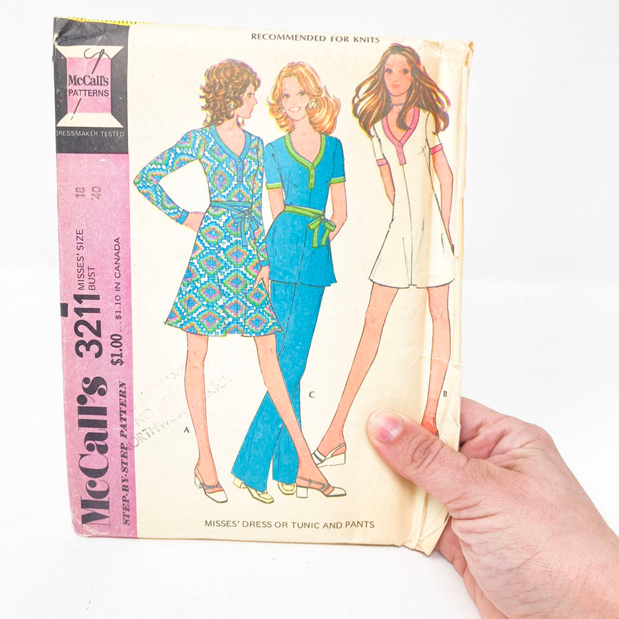 McCall's 3211 Sewing Pattern - Outfit (18) - 1972